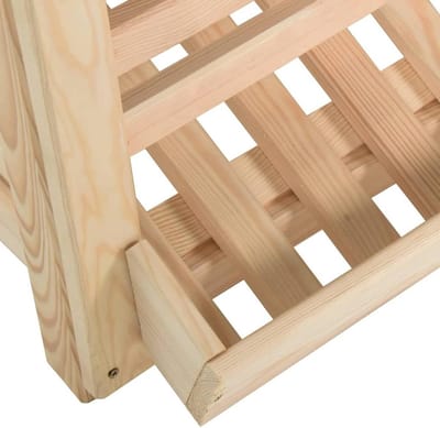 Houten Groentekist voor Aardappelen en Uien Opslag met Ventilatie