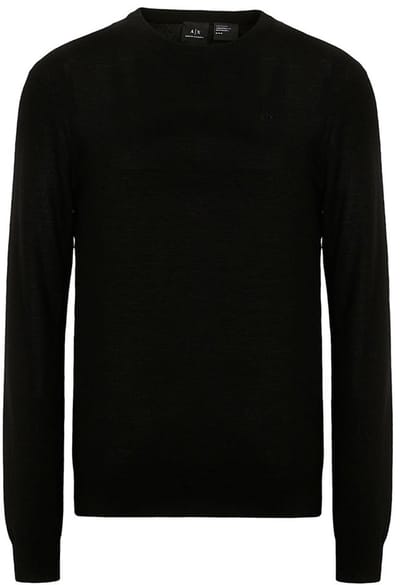 Armani Exchange 8nzm3a_zm8az Trui Zwart S Man