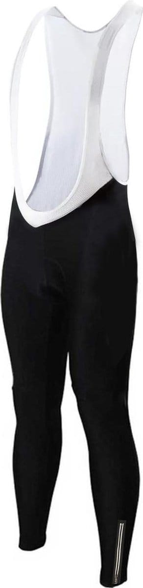 Lange Wielerbroek (fleece) Zwart- REDTED - 3XL