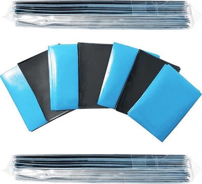 Trading Card Speelkaartsleeves – 100 stuks – 66x91mm – Lichtblauw – Card sleeves