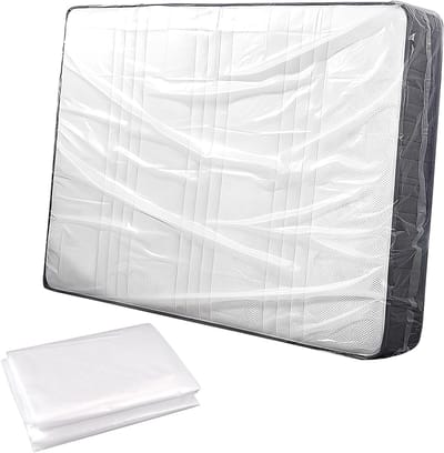 Waterdichte en stofdichte matrasbescherming, herbruikbare opbergzak voor matras, 200 x 240 cm, ideaal voor verhuizen en opslag