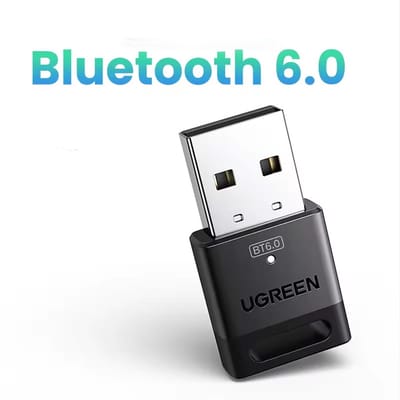 Bluetooth 6.0 USB Adapter - Plug n Play - Draadloos