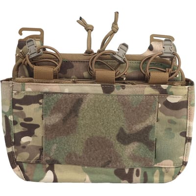 G Hook DOPE – sac de taille à Double couche avec rabat avant, Triple insertion de magazines, poche kangourou pour gilet de planche FCPC FCSK