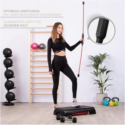 Schwingstab 160 cm Glasvezel voor Core Training, Balans en Coördinatie
