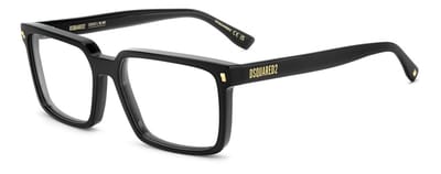 Dsquared2 D2 0183 Black 57/17/145 MAN Brilmonturen