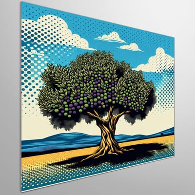 Kunstprint | Wanddecoratie | Dibond | 60 × 60 cm
