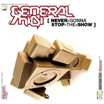 12 inch Plaat GENERAL MIDI - Never Gonna Stop The Show DISNT169 Distinct'ive Re 2006 UK Dance & Electronica Gebruikt beige