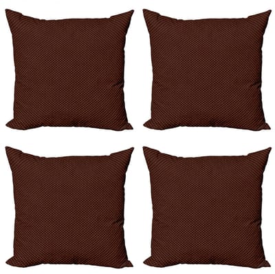 ABAKUHAUS Fleur De Lis Kussenhoezen Set 4×50 cm – Dubbelzijdig bedrukt