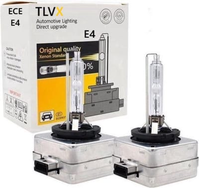 TLVX D1S HID Xenon Lampen 6000k Helder wit licht / HID lampen / Met E-Keur / 35W / Xenon bulb / Grootlicht / Dimlicht / Xenon Koplamp / Lamp / Autolamp / Autolampen / Origineel Xenon / Origineel D1S / Set 2 stuks