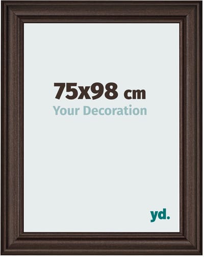 Your Decoration - Fotolijst 75x98 cm - MDF - Eiken Donker - Lazio