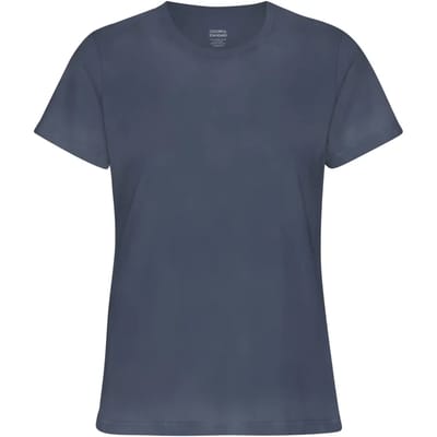 Dames-T-shirt Colorful Standard Light Organic Neptune Blue