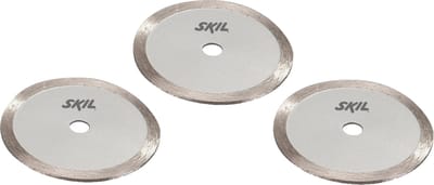 SKIL 3-Delige Diamantschijf 85 mm - Voor Haakse Slijpers 85 mm - Slijptol - Slijpmachine - Keramische Tegel Doorslijpschijf - Universele Steen Doorslijpschijf - Skil 2610Z06138