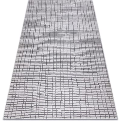 Kleden Rugsx Tapijt AURA J1852A grijs - Lijnen, structureel, 80x150 cm