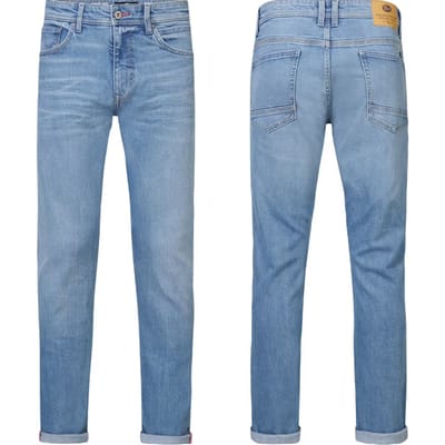Petrol Industries Santiago Jeans - Denim Straight - Light Used - Maat 44