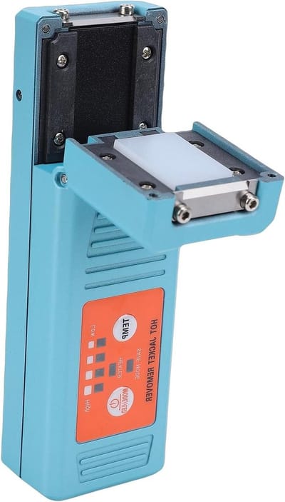 Glasvezel Stripper - Optisch Gereedschap - Netwerk Installatie - Automatische Verwarming - 32 mm Strip - Zwart
