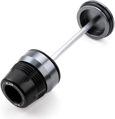 Motorfiets Achteras Bescherming - Valpads Motorfiets Wielbescherming - Voorkomen Schade - CNC Aluminium POM