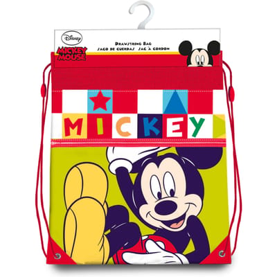 Disney Gymtas Mickey Mouse  Junior 42 Cm Polyester Rood/geel