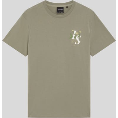 Lyle & Scott Dandelion Script Graphic T-Shirt