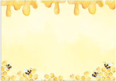 RNK Verlag papieren schrijfonderlegger 'Honey', blanco