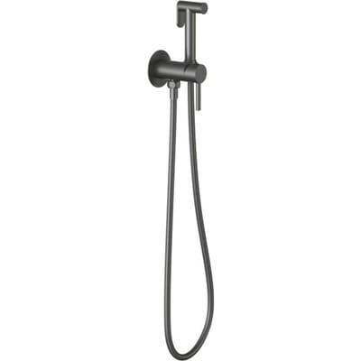 Vtw Living bidetkraan bidetmengkraan gun metal grijs warm en koud water