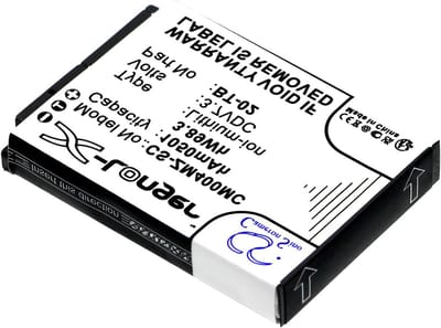 Camera Batterij - Vervangende Accu - Foto en Video - 1050mAh Capaciteit - 3.7V - Zwart