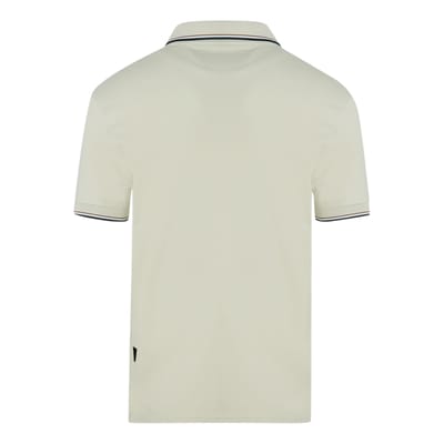 Aquascutum A Logo Biege Polo Shirt