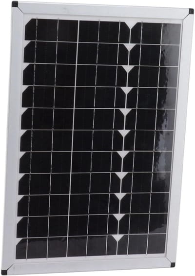 Zonnepaneel - Draagbare oplader - Energie opwekken - Monokristallijn silicium - 100W 18V - Zwart