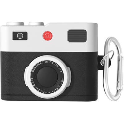 Nieuwe Retro Camera Oortelefoonhoesje voor Airpods Pro 3 Zacht Siliconen Hoofdtelefoon Beschermhoesje voor AirPods Pro3/Pro2/4 Generatie For Airpods 4