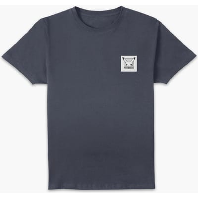 Pokémon Pikachu Patch Unisex T-Shirt - Navy - S