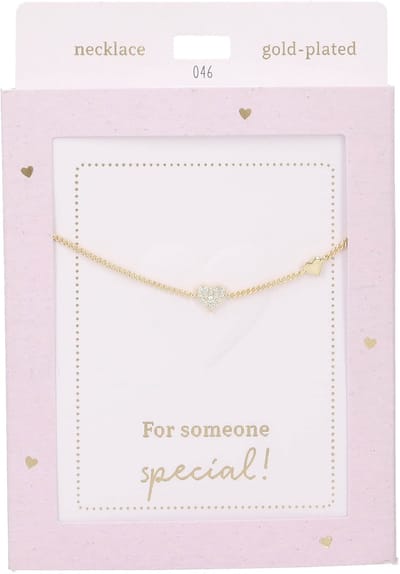 Depesche - Ketting "Heart of Gold" - mot. 046 - Heart - gold