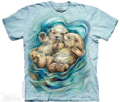 The Mountain Adult Unisex T-Shirt - A Love Like No Otter