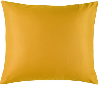 De Witte Lietaer Kussensloop Olivia Golden Yellow - 60 x 70 cm - Geel - Katoen Satijn