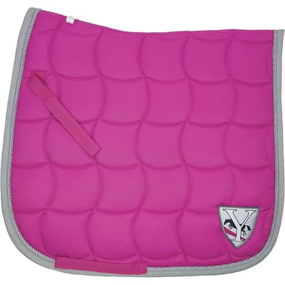 York Neo Dressuur Zadeldek Full Rose Violet - Anatomisch