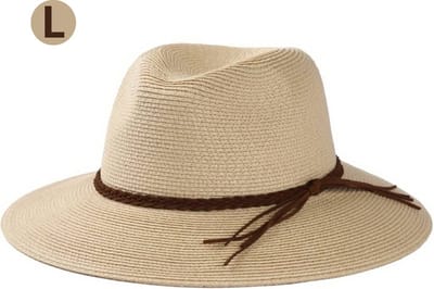 Bovista Zonnehoed - Reishoed - UV Beschermende Hoed - Bucket Hat - Festival - Pet - Hoedje Voor Dames & Heren - Hoofdbescherming - Beige - Maat L