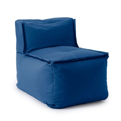 Lumaland Modular Zitzak middenstuk modulaire zitmeubelen donkerblauw | 54*81*70 | 200l