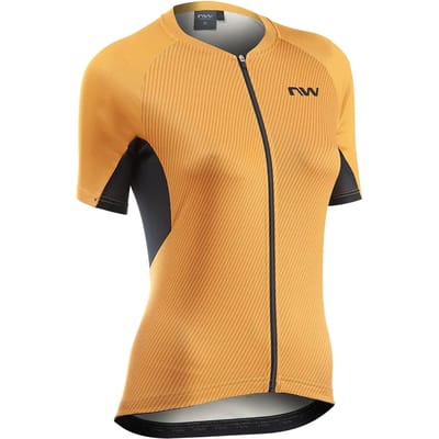Northwave Force Evo Korte Mouw Wielertrui Oranje M Vrouw