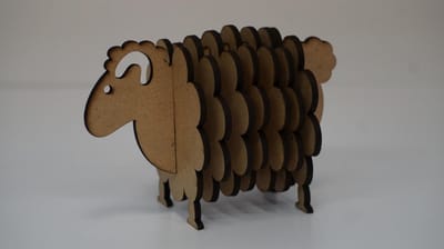 Onderzetters (5) schaap