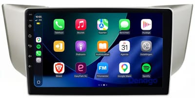 CarPlay autoradio geschikt voor Lexus RX | 2003 t/m 2009 | Android 13 | Draadloos Apple CarPlay & Android Auto | 2GB + 32GB | QuadCore processor | Denago DNG-A480 | 2025 model | 2003 2004 2005 2006 2007 2008 2009 | Bluetooth & Wifi