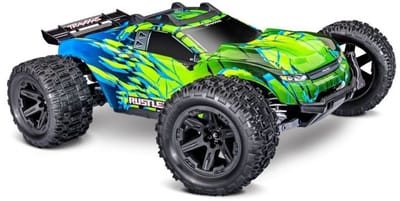 Traxxas Rustler 4X4 HD VX3 Brushless, green