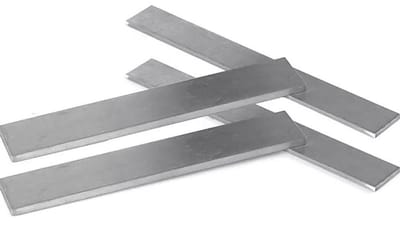 Metaalplaat Staaf - Stalen Strip - Constructie Projecten - Roestvrij Staal 316L - 10mm Dik 300mm - Zilverkleurig