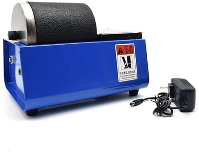 Steen Polijstmachine - Edelsteen Tumbler - Hobby Projecten - Lekvrij Rubber Vat - 18 x 26 x 18 cm