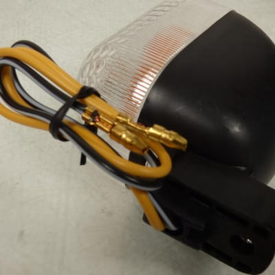 paar transparante replay achter knipperlichten voor peugeot 50 squab scooter, nieuw