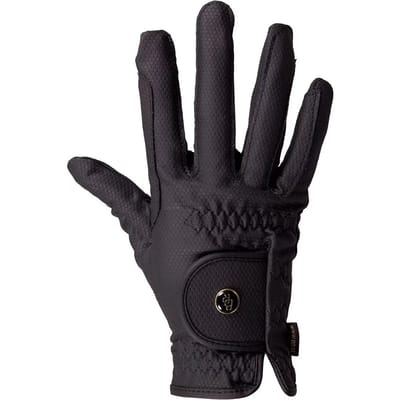 Bieman De Haas - Huid- en vachtverzorging Rijhandschoen BR Durable-Zwart -mt 6