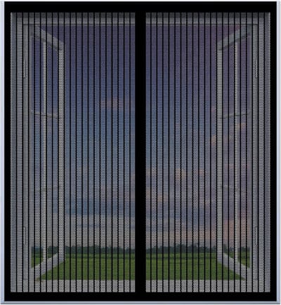 Magnetisch Hor voor Deuren en Ramen | 100x175 cm | Automatisch Sluitend Muggenhor