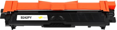 Brother TN-242Y - Toner Geel - 1400 pagina's - Huismerk Compatible - Geschikt voor Brother DCP-9022CDW Brother HL-3142CW Brother HL-3152CDW Brother HL-3172CDW Brother MFC-9142CDN Brother MFC-9332CDW Brother MFC-9342CDW - Brother toner