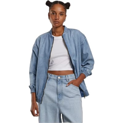 Urban Classics - Oversized Skater Jacket - XS - Blauw
