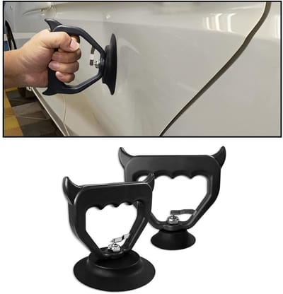 JHUBERS- Zuignap Heavy Duty - Autoglaszuignap - Voor autodeuken - Mobiele telefoons - Glazen panelen - 13,2 cm groot - Glaszuignap