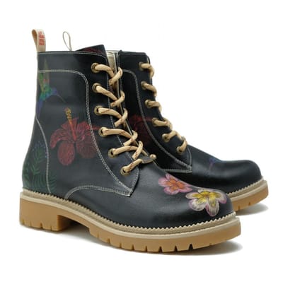 Goby Hummingbird Dames Laarzen - Handmade - Vegan Leer - Maat 36