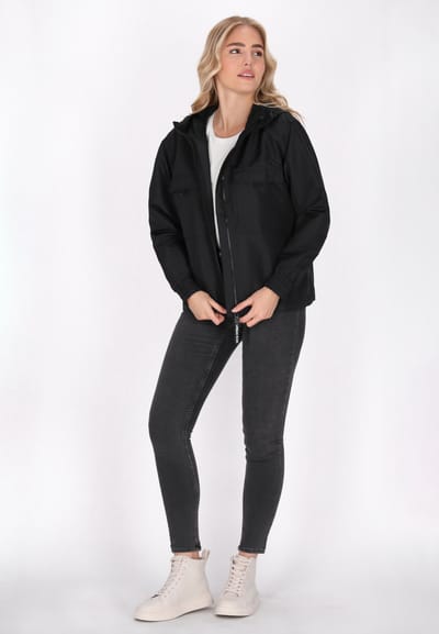Schmuddelwedda Anorak Dames zwart