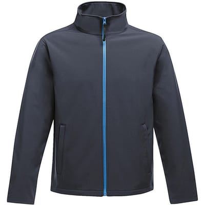 Regatta Dames/Dames Ablaze bedrukbare Soft Shell jas (Marine / Frans Blauw)